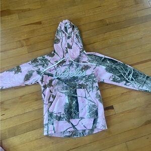 Cabelas Pink Camo hoodie size Small